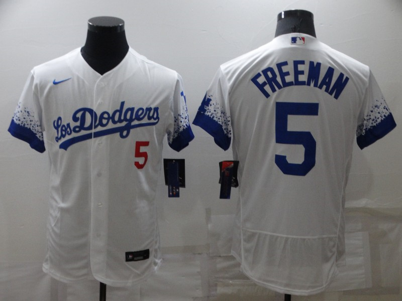 Youth Los Angeles Dodgers #5 Freddie Freeman White City Connect Stitched Baseball Jersey Youth Los Angeles Dodgers #5 Freddie Freeman White City Connect Stitched Baseball Jersey